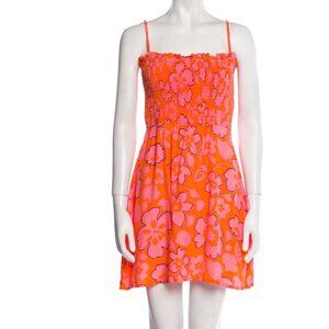 Faithfull the Brand Mini Dress in floral print, size S